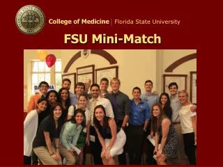FSU Mini-Match