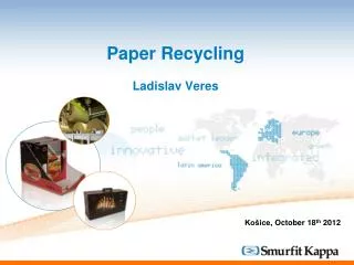 Paper Recycling Ladislav Veres