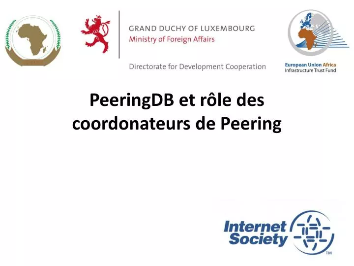 peeringdb et r le des coordonateurs de peering