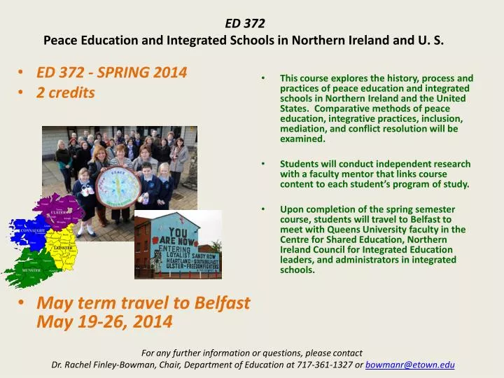 ed 372 peace education and integrated schools in northern ireland and u s