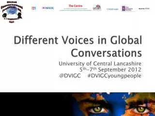 Different Voices in Global Conversations