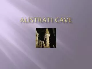 alistrati cave