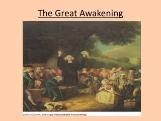 The Great Awakening