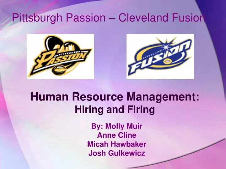human resource management hiring and firing