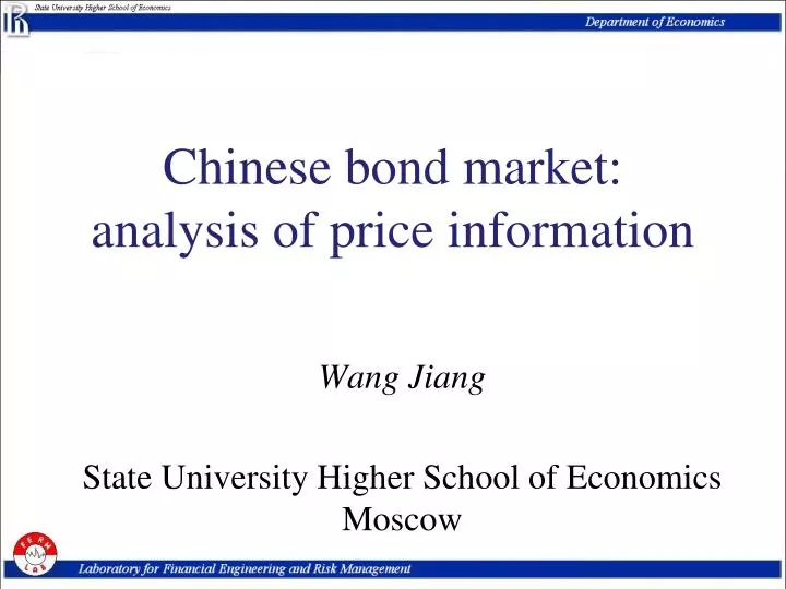 chinese bond market analysis of price information