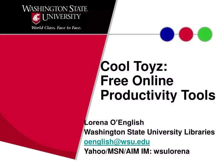cool toyz free online productivity tools