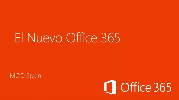 el nuevo office 365