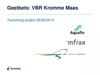 geetbets vbr kromme maas