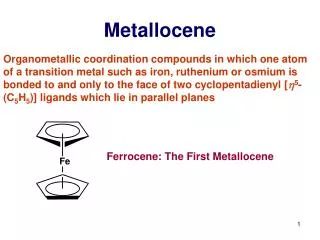 Metallocene