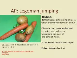 AP: Legoman jumping
