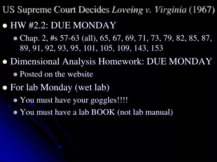 us supreme court decides loveing v virginia 1967