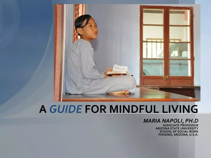 a guide for mindful living