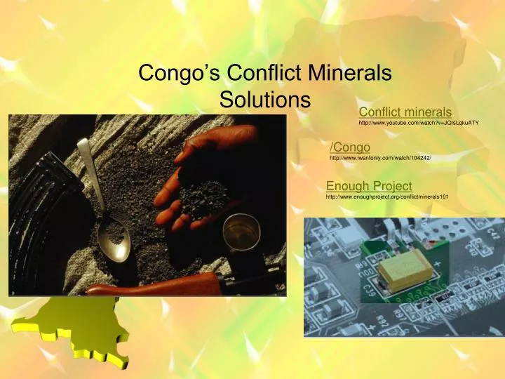 congo s conflict minerals solutions