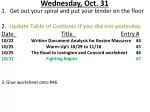 Halloween History Lesson - Fighting Begins in the Road to Lexington and Concord 1774 - slide 1