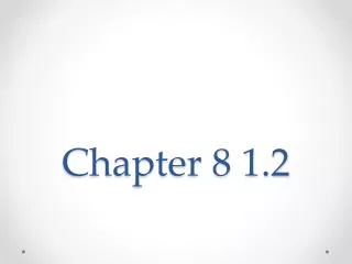 Chapter 8 1.2
