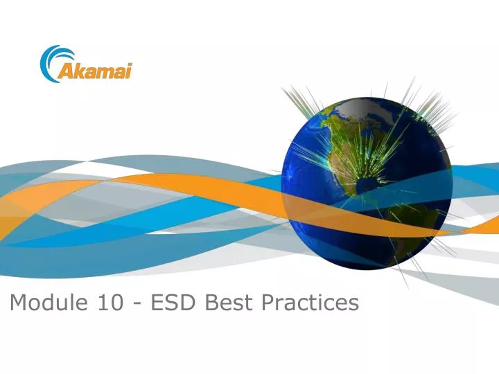 module 10 esd best practices