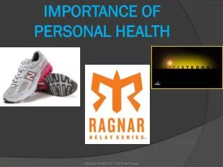 IMPORTANCE OF PERSONAL HEALTH