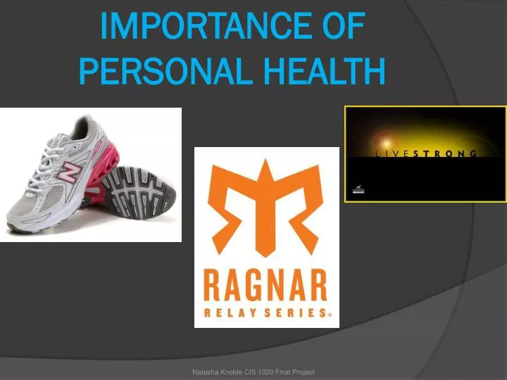 importance of personal health