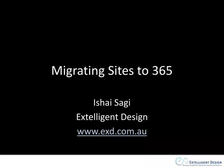 migrating sites to 365