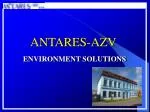 ANTARES-AZV - slide 1