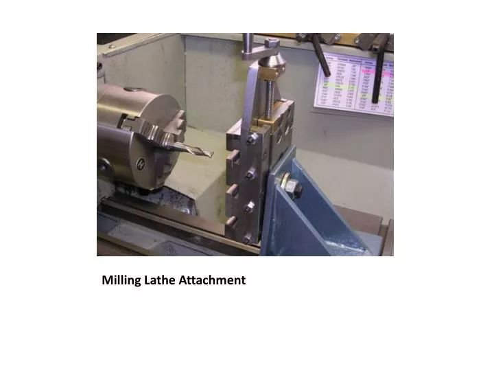 milling lathe attachment