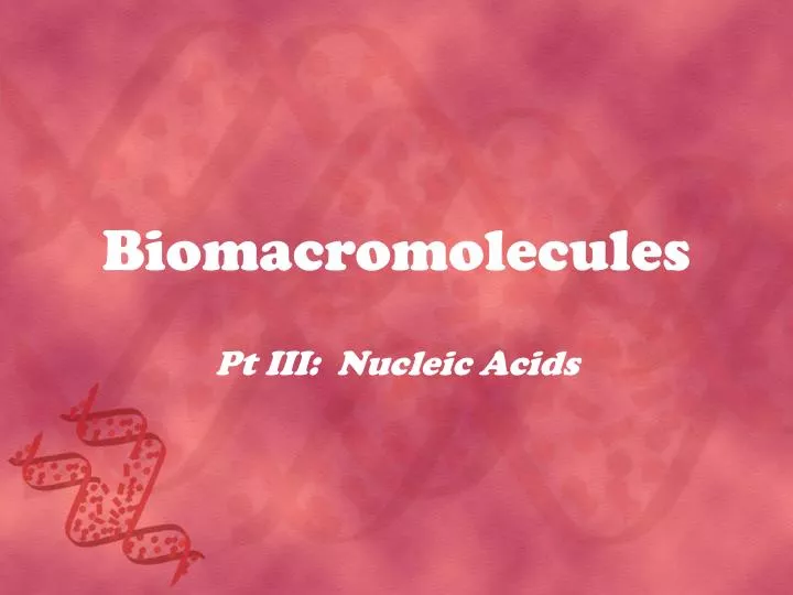 biomacromolecules