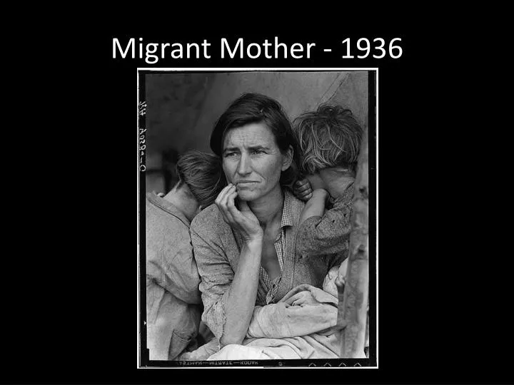 migrant mother 1936