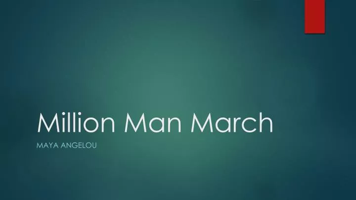 million man march
