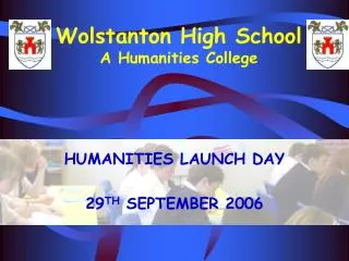 Wolstanton High School A Humanities College