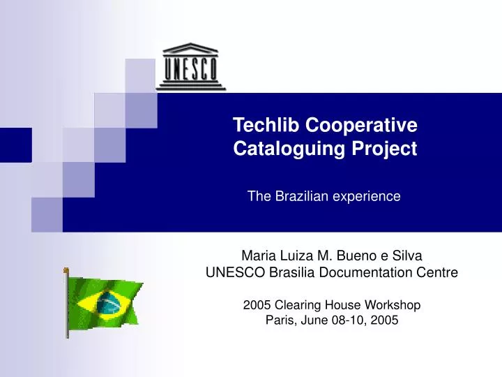 techlib cooperative cataloguing project