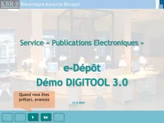 service publications electroniques