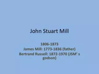 John Stuart Mill