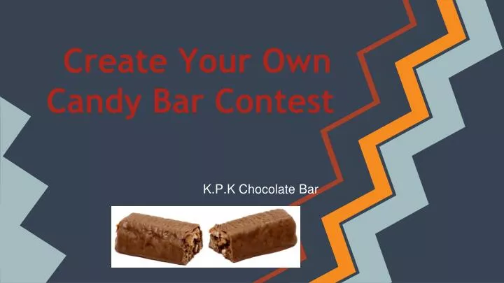 create your own candy bar contest