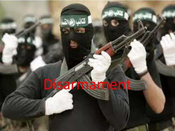 disarmament