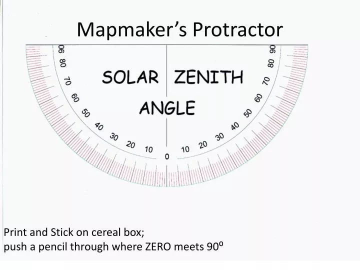 mapmaker s protractor