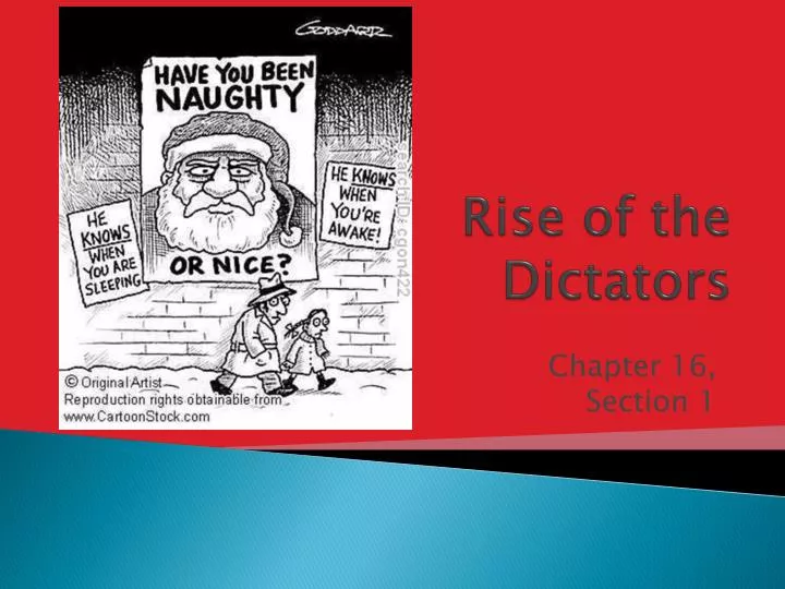 rise of the dictators