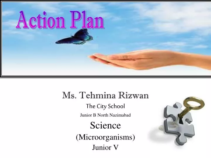 ms tehmina rizwan the city school junior b north nazimabad science microorganisms junior v
