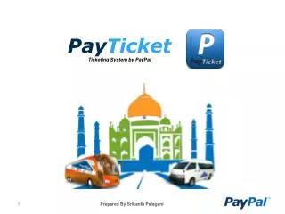 Pay Ticket Ticketing System by PayPal