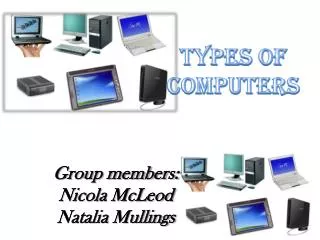 types of computers