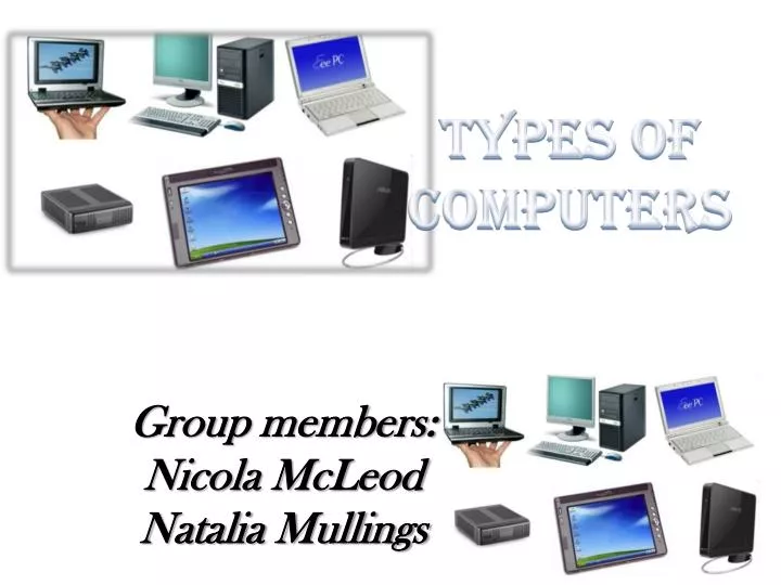 types of computers