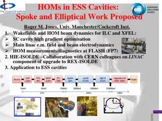 HOMs in ESS Cavities: Spoke and Elliptical Work Proposed