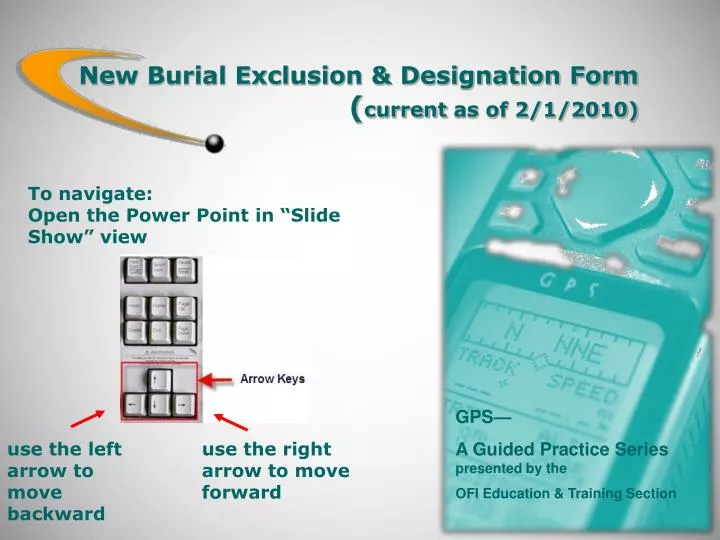 new burial exclusion designation form current as of 2 1 2010