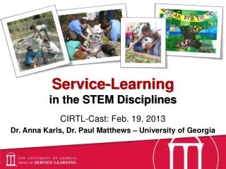 Service-Learning in the STEM Disciplines