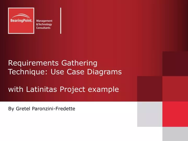 requirements gathering technique use case diagrams with latinitas project example