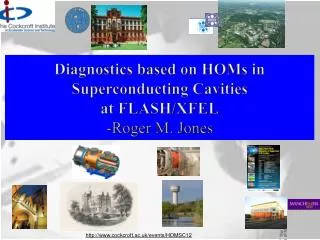 Diagnostics based on HOMs in Superconducting Cavities at FLASH/XFEL -Roger M. Jones
