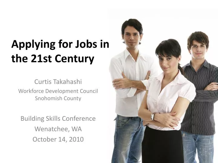 applying for jobs in the 21st century