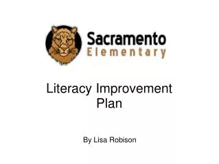 Literacy Improvement Plan