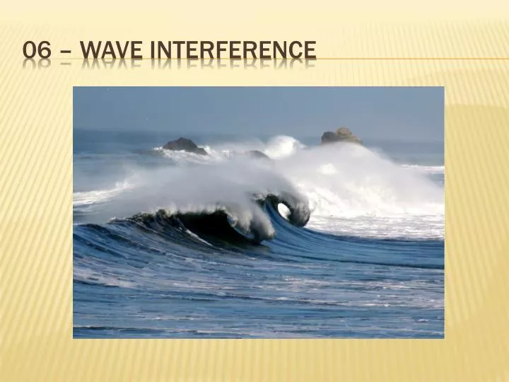 06 wave interference