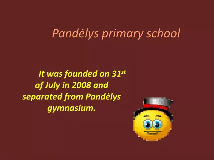 pand lys primary school