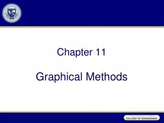 Chapter 11 Graphical Methods